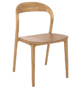 Деревянные стулья в скандинавском стиле