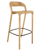 Деревянные барные стулья