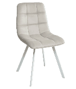 Стулья Chilli Square на белом каркасе