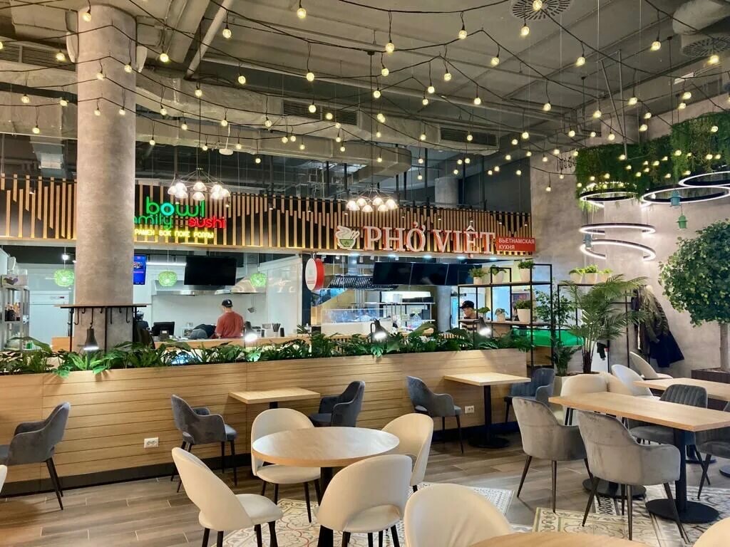 РЦ Янтарь зона фуд-корта