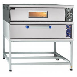 Печь электрическая для пиццы ПЭП-6-01 (с крышей краш.)
