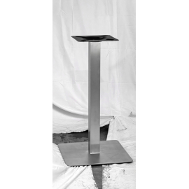 Подстолье 1022EM квадратная опора из нержавеющей стали для кафе