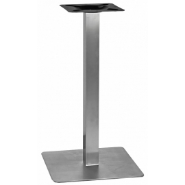Подстолье 1022EM квадратная опора из нержавеющей стали для кафе