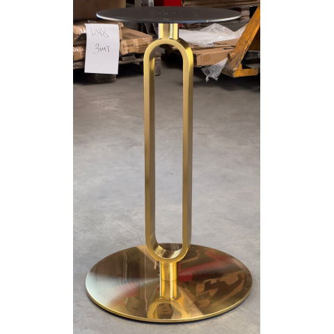 Дизайнерское подстолье 1091EM золотое