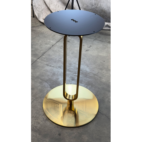 Дизайнерское подстолье 1091EM золотое