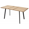 Стол ФИН 120 Дуб Канзас/ черный каркас