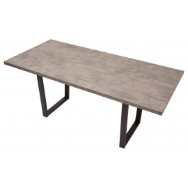 Стол ЛОФТ 138 Оникс/ Черный