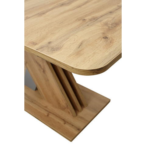 Стол EXEL 140 Дуб Вотан/ Алюминий