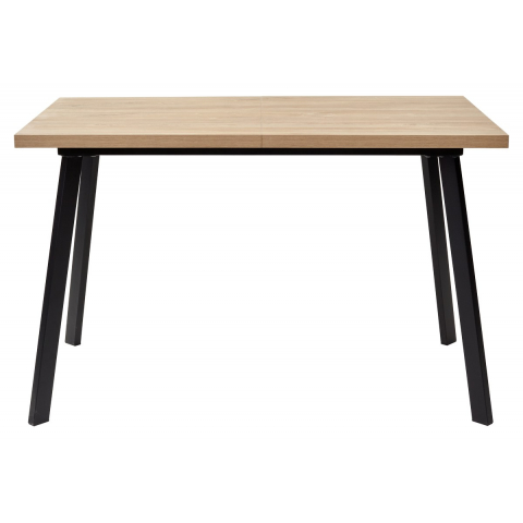 Стол ФИН 120 Дуб Канзас/ черный каркас