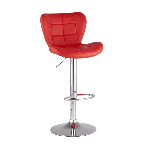 Стул барный PORSCHE красный