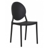 Пластиковый стул обеденный ALBERT, цвет чёрный