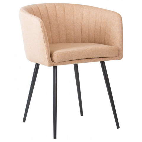 Стул обеденный ALINA, бежевая ткань (LAR-106D-4)