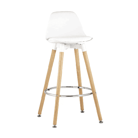 Стул барный Мартин белый