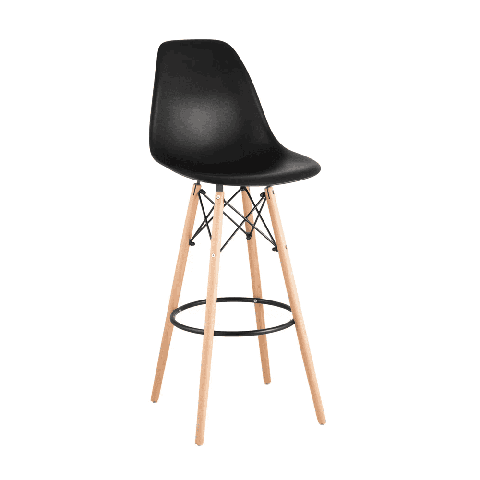 Стул DSW барный черный