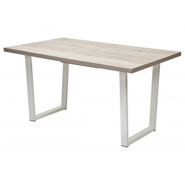 Стол ЛОФТ 138 Дуб Анкона/ Белый