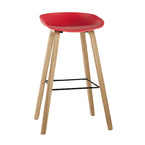 Стул барный LIBRA КРАСНЫЙ