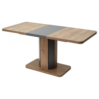 Стол STORK Дуб Канзас/ Графит 120