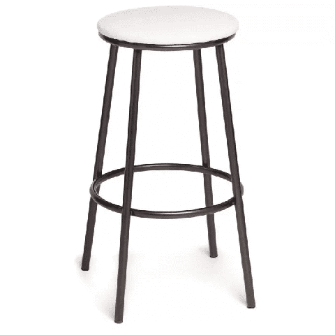 Барный стул Drezegomad белый / темный мусс