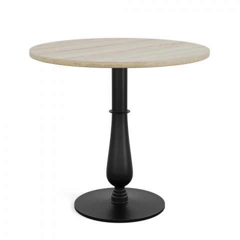 Стол Milan столешница ЛДСП d=700 мм цвет дуб сонома