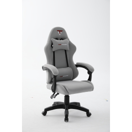 Кресло спортивное TopChairs Druid серый ткань