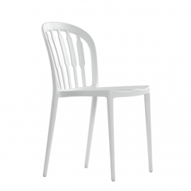 Пластиковый стул Rain белый