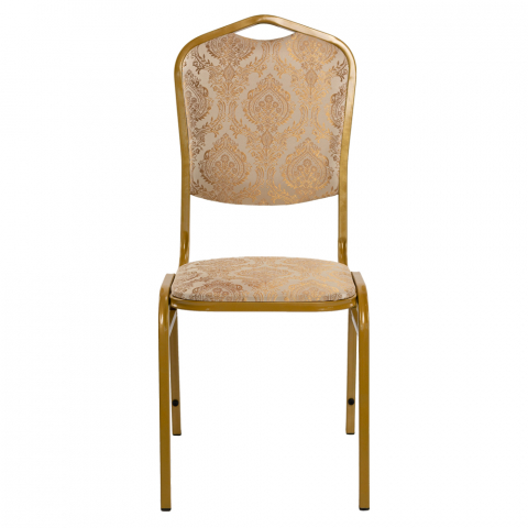 Корона 20 Симпл Жаккард золотой