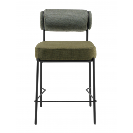 Стул полубарный Ponpoun зелёный