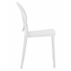 Пластиковый стул обеденный ALBERT, цвет белый