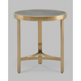 Журнальный столик Адриана 50*50 см серая керамика