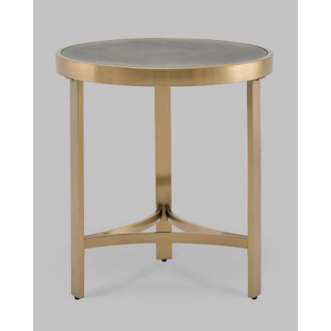 Журнальный столик Адриана 50*50 см серая керамика