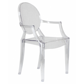 Стул обеденный LOUIS GHOST, цвет прозрачный