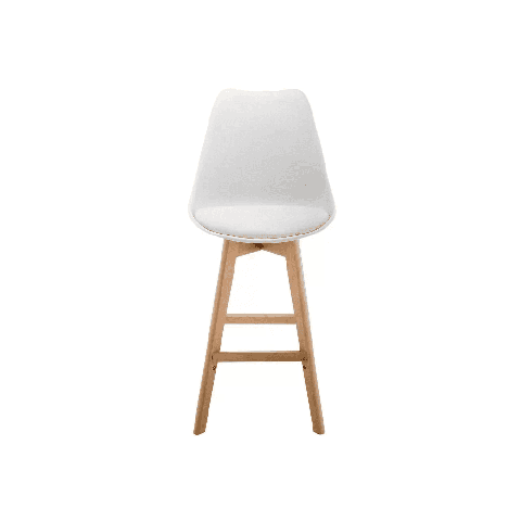 Барный стул Burbon белый