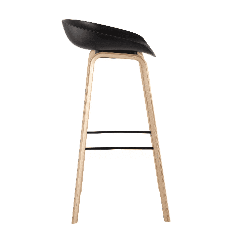 Стул барный LIBRA ЧЕРНЫЙ