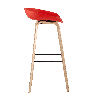 Стул барный LIBRA КРАСНЫЙ
