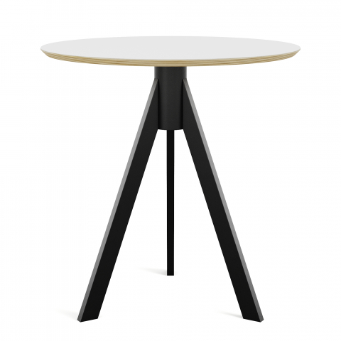 Стол Arki круг белый d=700 мм