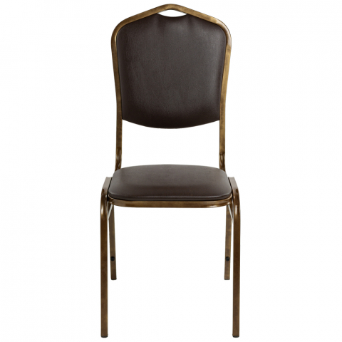 Корона 20 Симпл Кож.зам коричневый