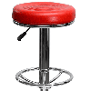 Барный стул Camp красный с подъемным механизмом