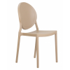 Пластиковый стул обеденный ALBERT, цвет бежевый