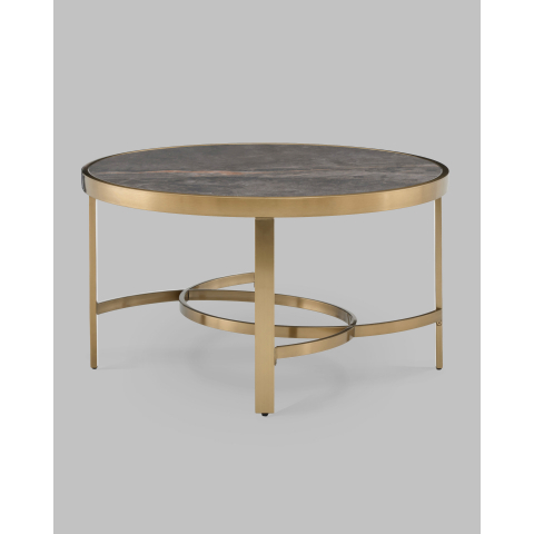 Журнальный столик Адриана 80*80 см серая керамика