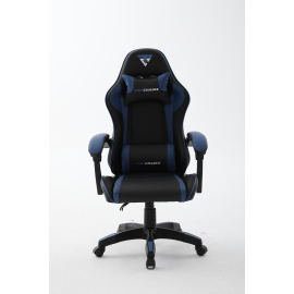 Кресло спортивное TopChairs Shadow черно-синий