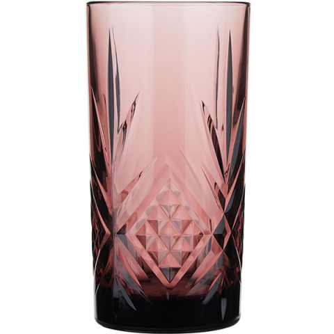 Хайбол «Зальцбург»; стекло; 380мл; D=77,H=150мм; фиолет.