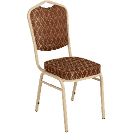 Банкетный стул Корона 20 Жаккард Призма/молочный