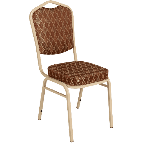 Банкетный стул Корона 20 Жаккард Призма/молочный