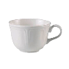 Чашка чайная «Торино»; фарфор; 228мл; D=95,H=66мм; белый