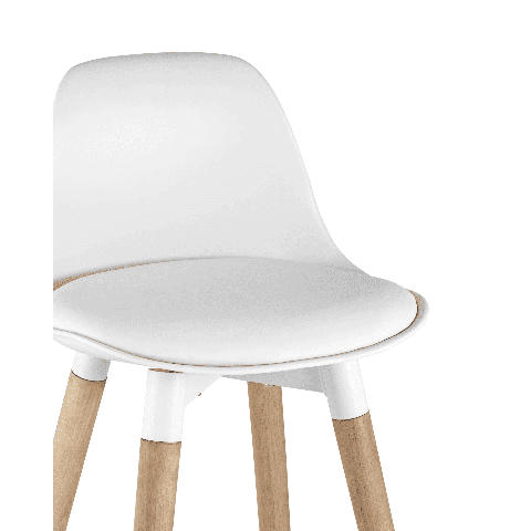 Стул барный Мартин белый