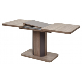 Стол STORK Дуб Канзас/ Вольфрам 120
