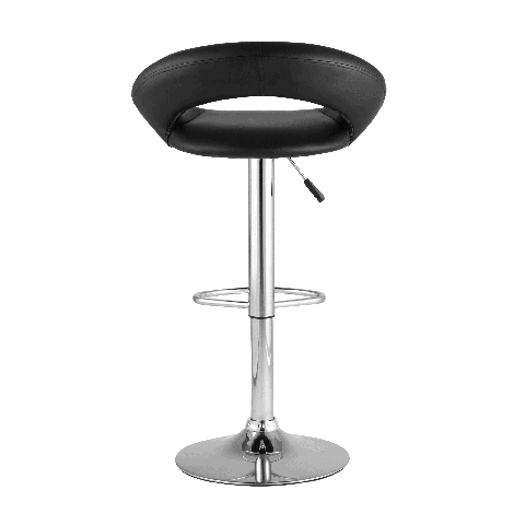 Стул барный Купер черный с подъёмным механизмом