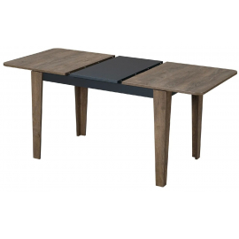 Стол EDWIN Дуб Канзас-Графит / Дуб Канзас