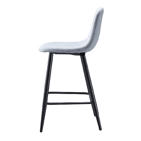 Мягкий стул полубарный 350S голубой TD3052-4/черный