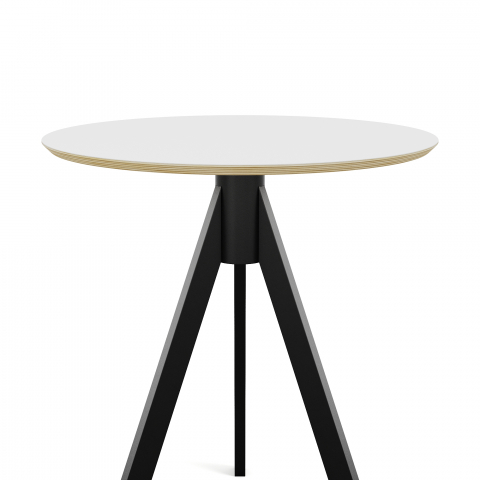 Стол Arki круг белый d=700 мм